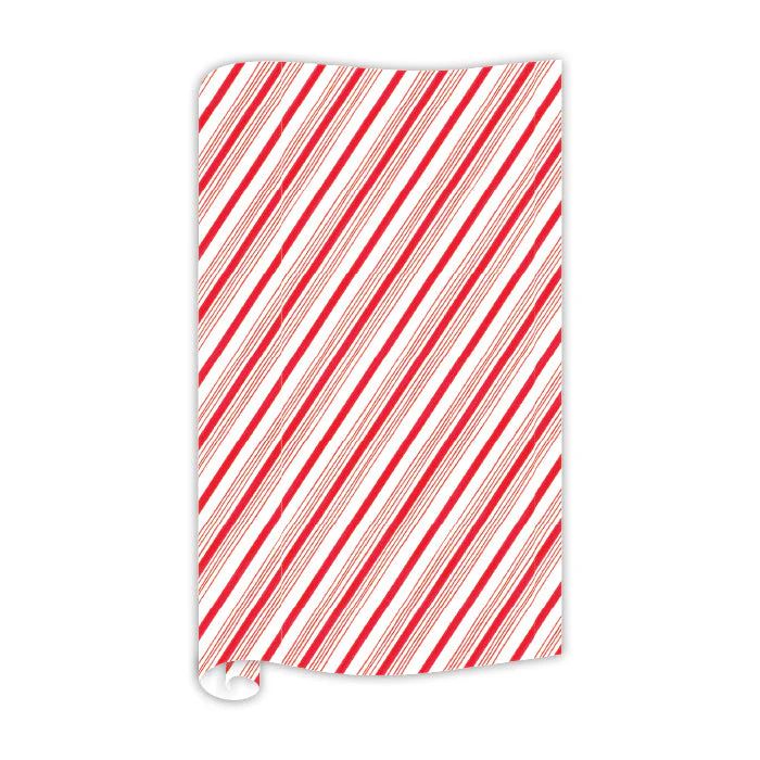 Candy Cane Pattern Wrapping Paper | Rosanne Beck Collections