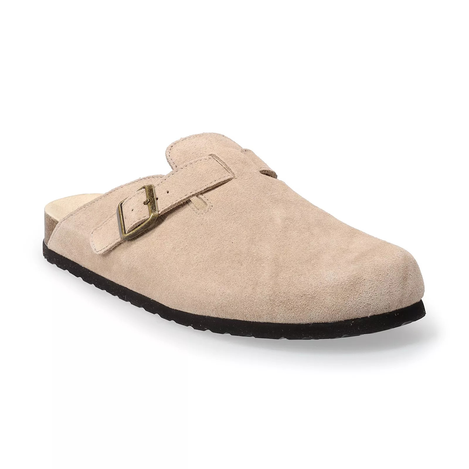Sonoma Goods For Life Niklaus Men's Suede Clogs, Size: 11.5, Lt Beige | Kohl's
