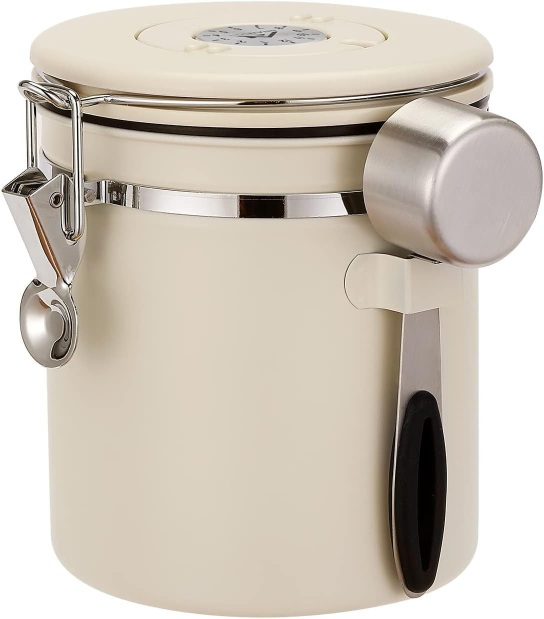 ShanSon Coffee Canister Airtight Coffee Container Stainless Steel Coffee Bean Storage Container w... | Amazon (US)