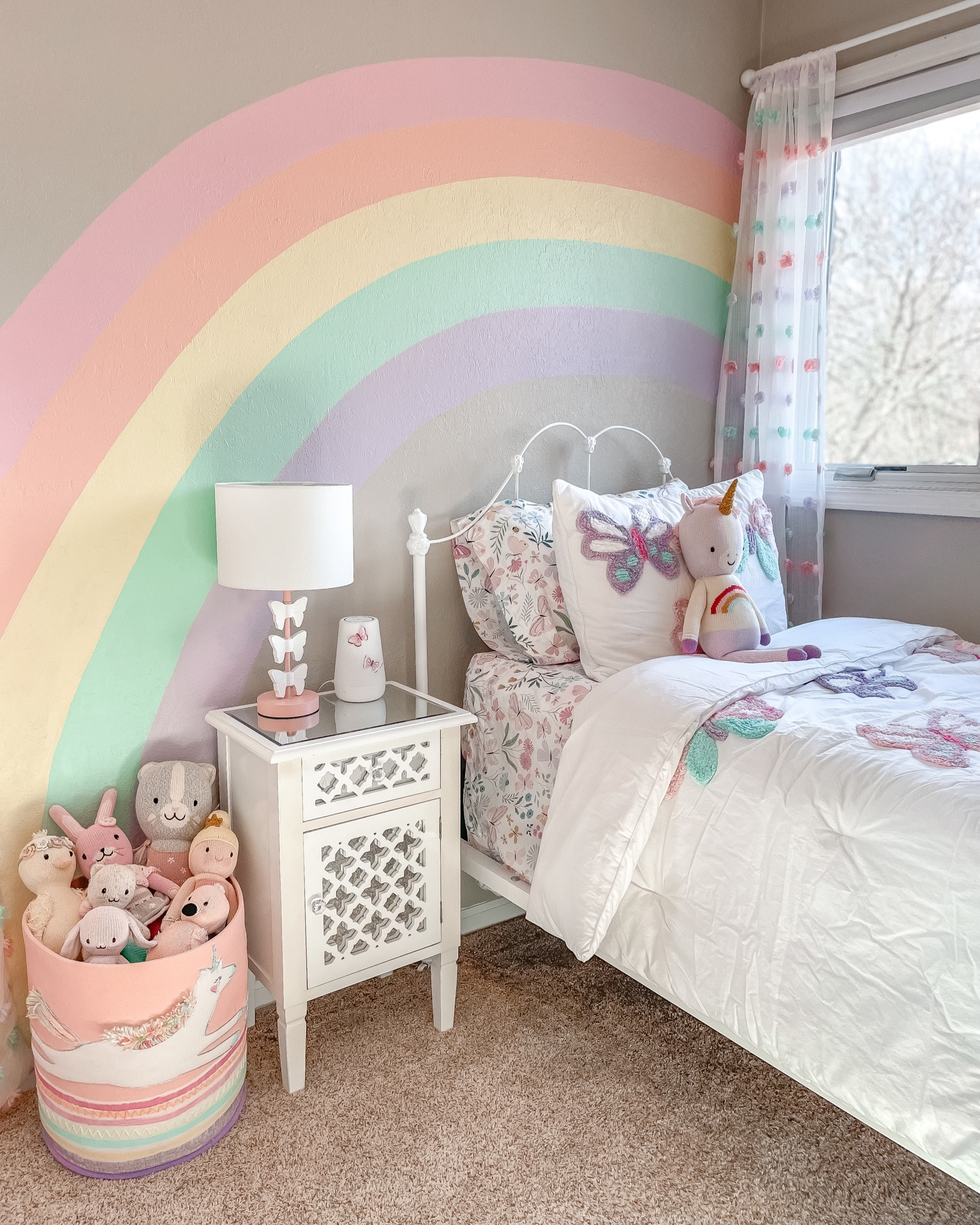 Toddler girl big girl bed makeover 

#LTKfamily #LTKkids #LTKhome