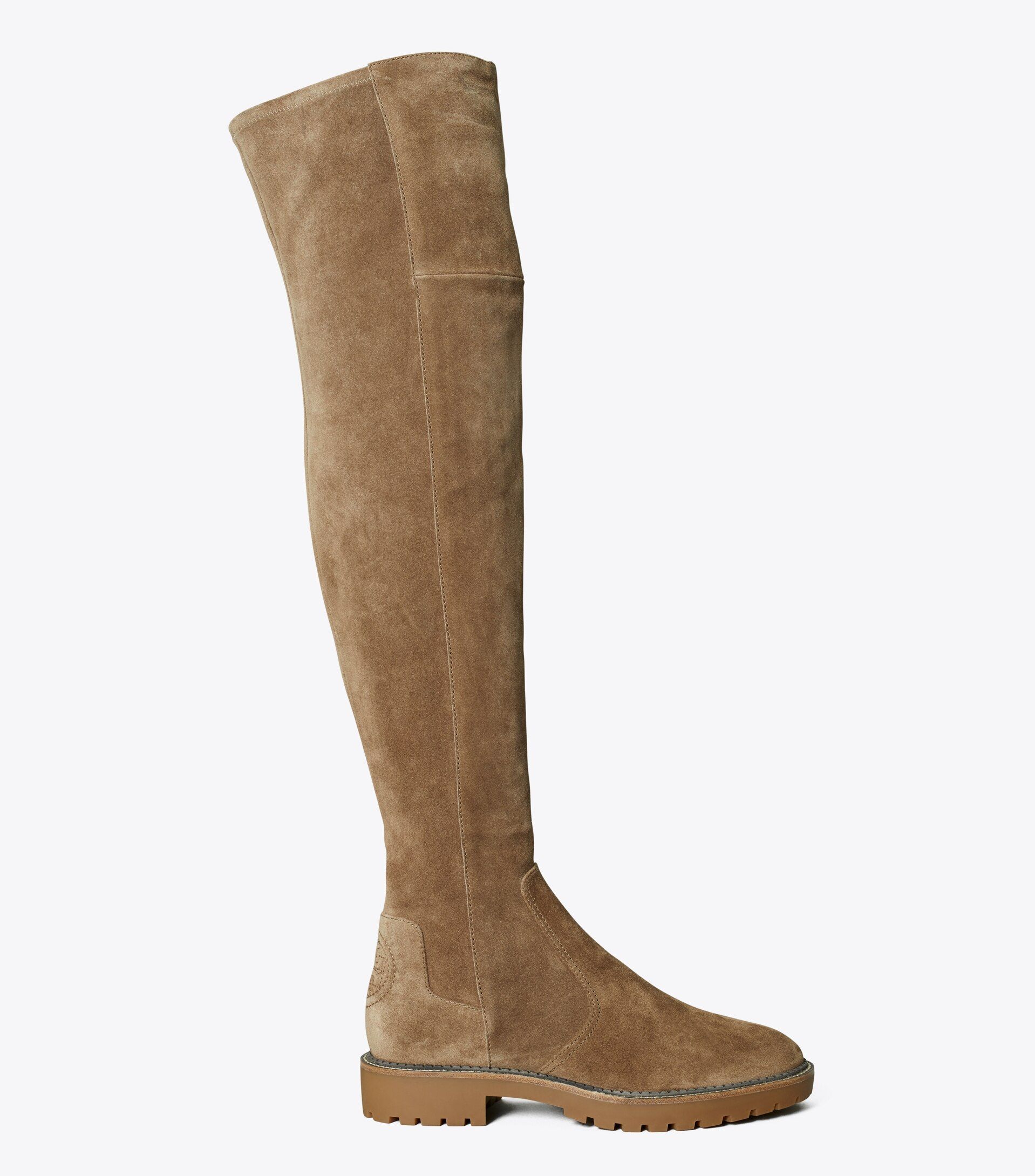 Miller Suede Lug Sole Over-the-Knee Boot | Tory Burch (US)