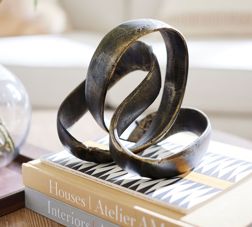 Decorative Bronze Metal Ribbon | Pottery Barn (US)