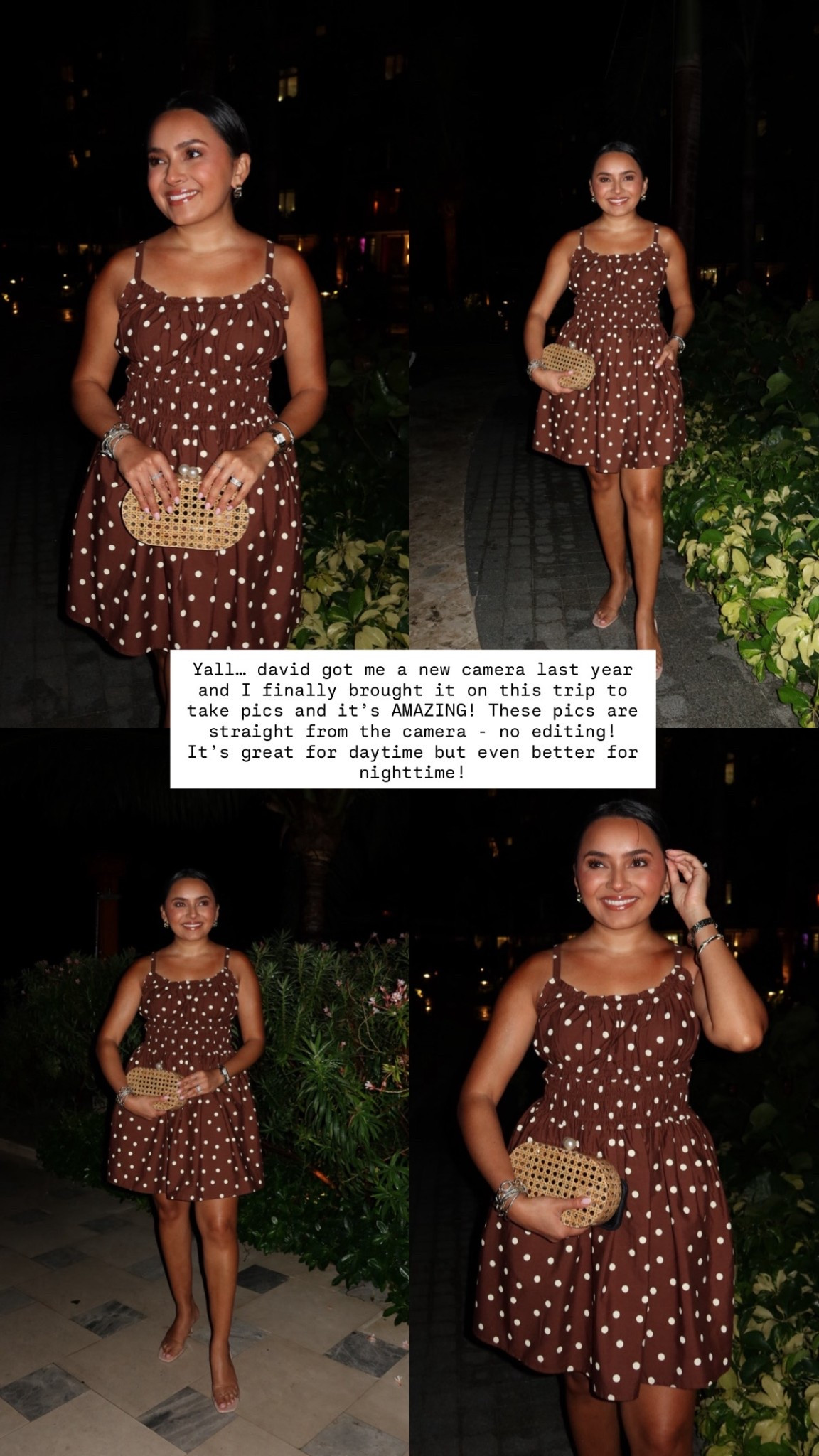 
Using the Canon G7X Mark III
Dresses size xs petite TTS
Clear heels size 5 TTS
Body highlighter bronzer stick shade: Unbothered Bronze, code: HONEYSWEET for 10% off anytime! 


#LTKootd #LTKvlog #LTKTravel