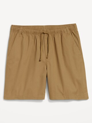 Twill Jogger Shorts -- 7-inch inseam | Old Navy (US)