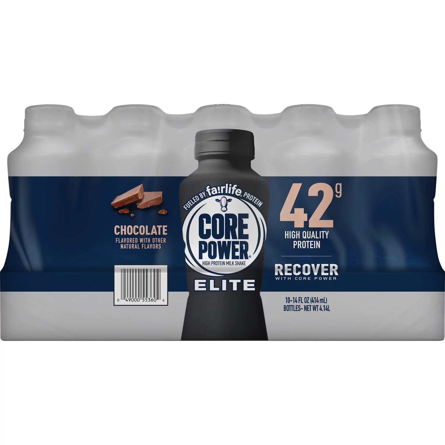 Fairlife Core Power Elite 42g Protein Shake, Chocolate, 14 fl. oz., 10 pk. | Sam's Club