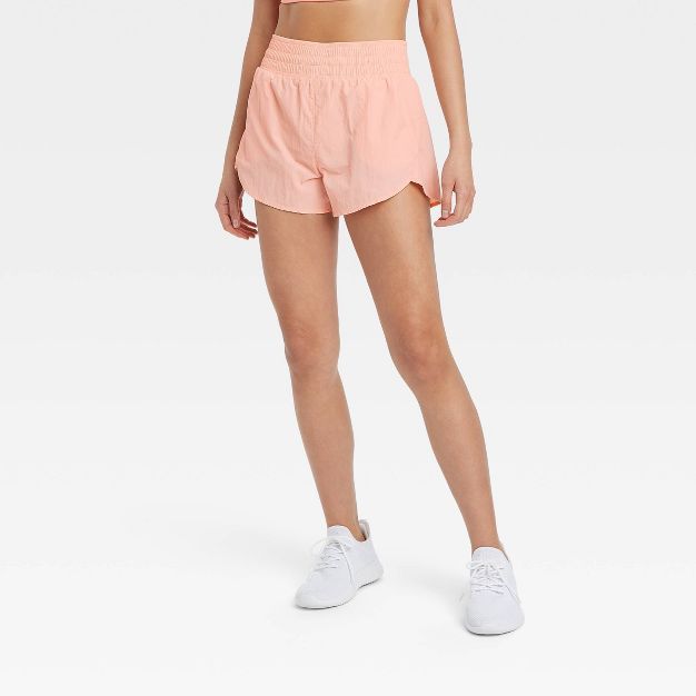 Women's Crinkle Tulip Run Shorts 3" - All in Motion™ | Target