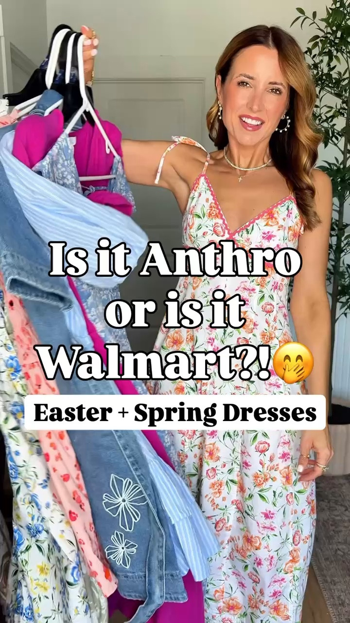 New Walmart arrivals! Walmart spring dresses. Walmart Easter dresses. Walmart summer dresses. Vacation dresses. Vacation outfits. Floral dresses. Denim dresses. Wearing XXS or XS in each - I think most of these run big (except for blue floral maxi) so consider sizing down. Cream kitten heels in size 7. 


#LTKWedding #LTKTravel #LTKootd