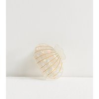 Cream Pearlised Shell Hair Claw Clip New Look | New Look (UK)