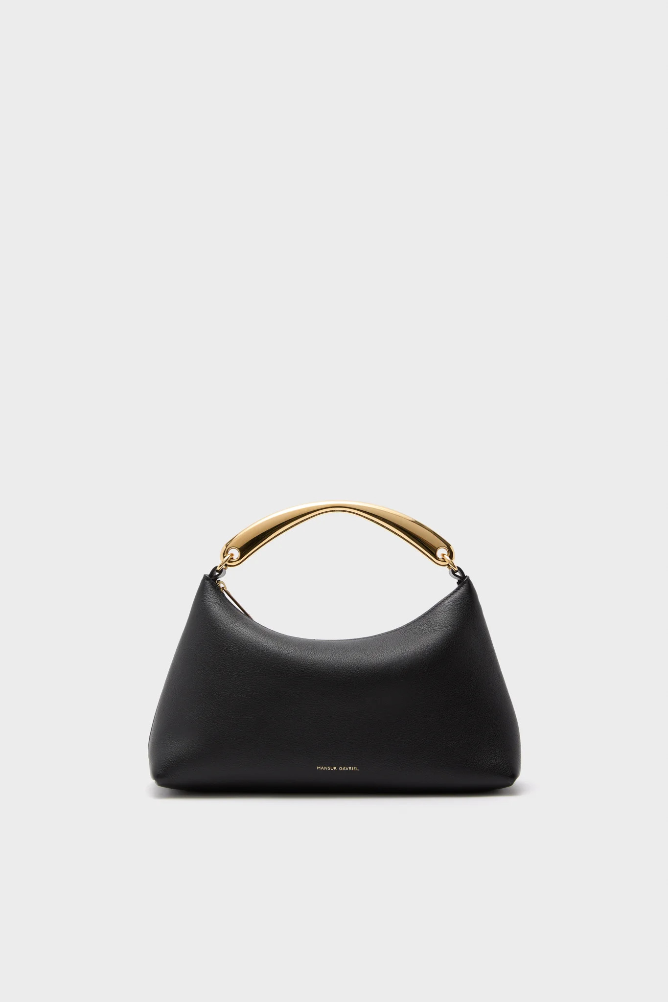 Black Metal Handle Rhea Bag | Tuckernuck (US)