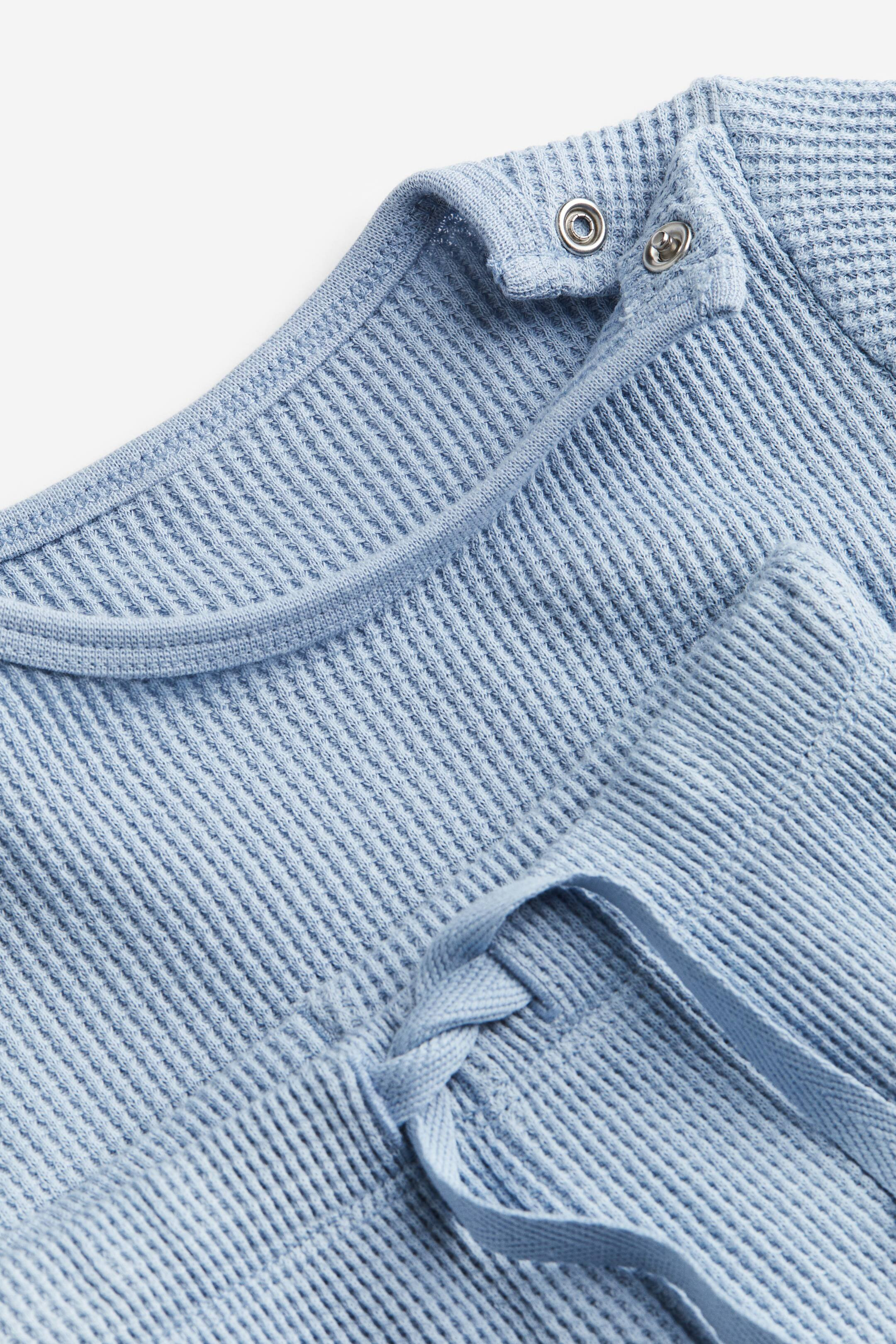 Waffled Cotton Set - Dark gray - Kids | H&M US | H&M (US + CA)