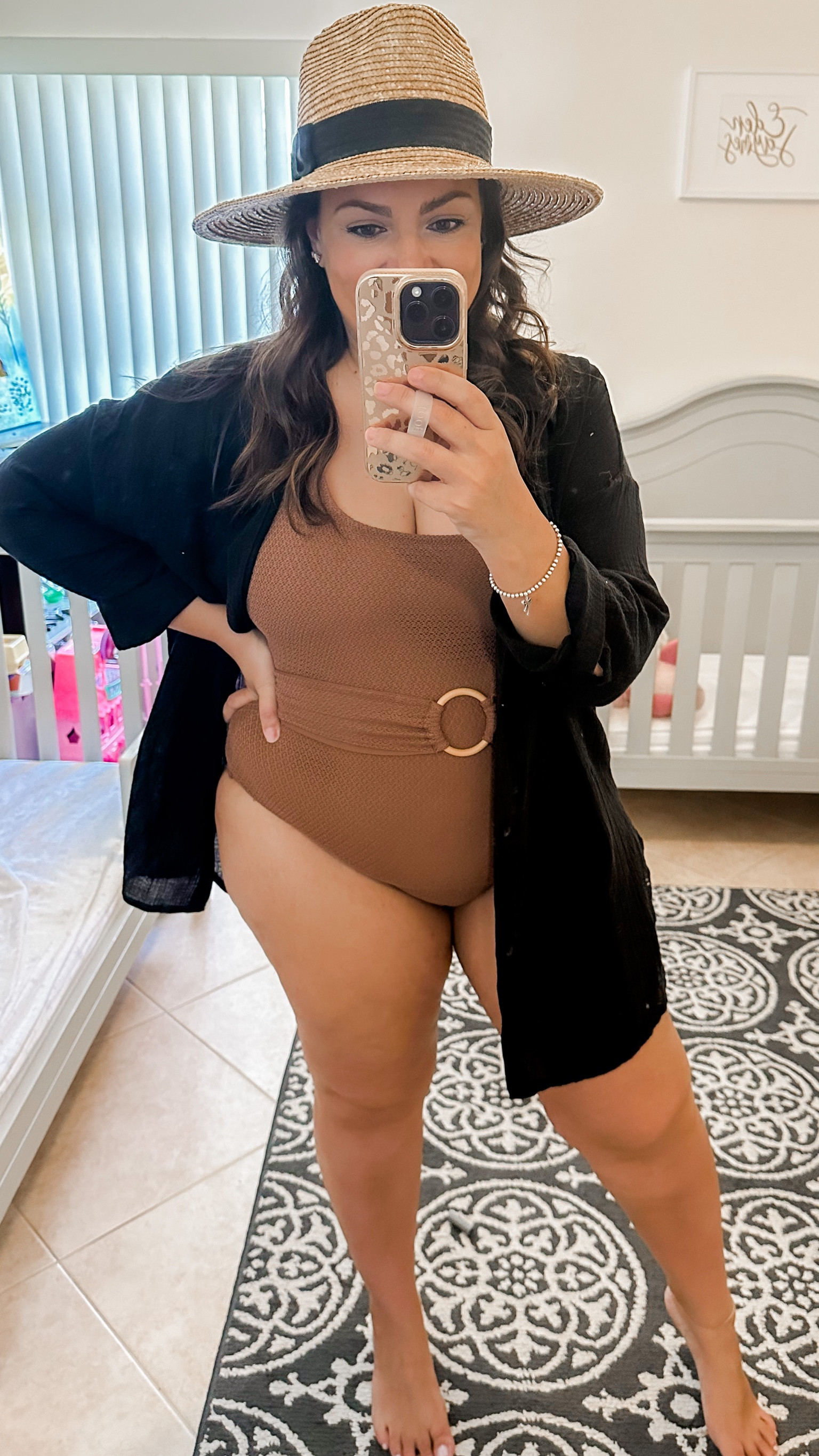 • coverup shirt - Target 
• swimsuit - Old Navy
• hat - Brixton (small)

#LTKSeasonal #LTKswim #LTKcurves