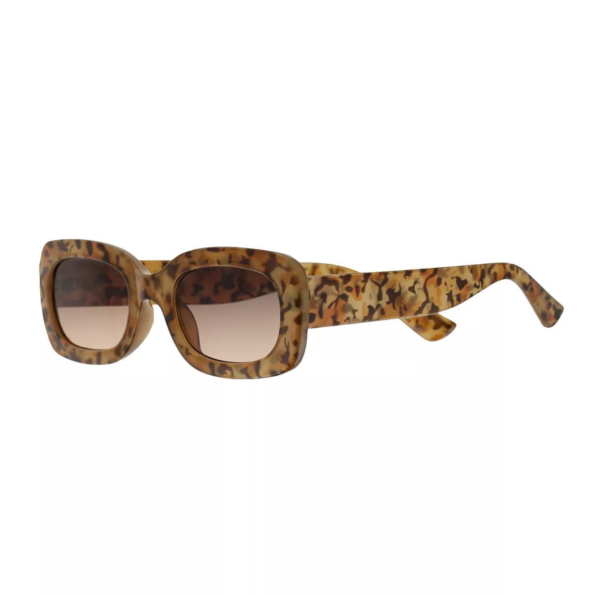 Women's LC Lauren Conrad Bronxie Small Rectangle Sunglasses | Kohl's