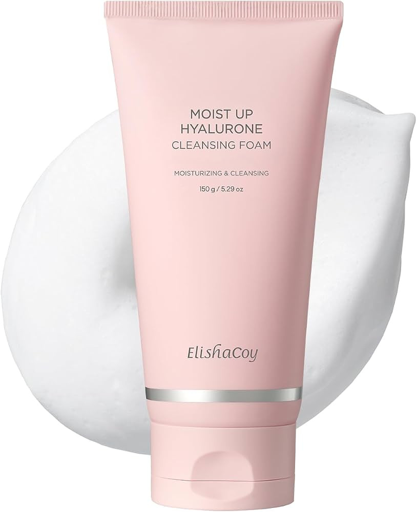 Elishacoy Moist Up Hyalurone Cleansing Foam 150g - Mild and Hydrating Facial Foaming Cleanser wit... | Amazon (CA)