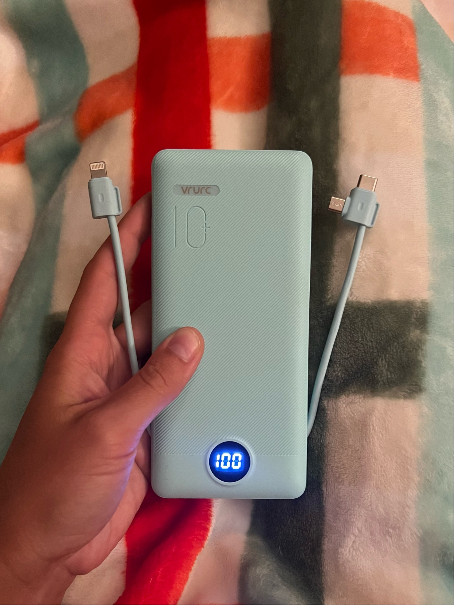 Portable charger with build in cords! The perfect stocking stuffer! 

#LTKSeasonal #LTKGiftGuide #LTKtravel