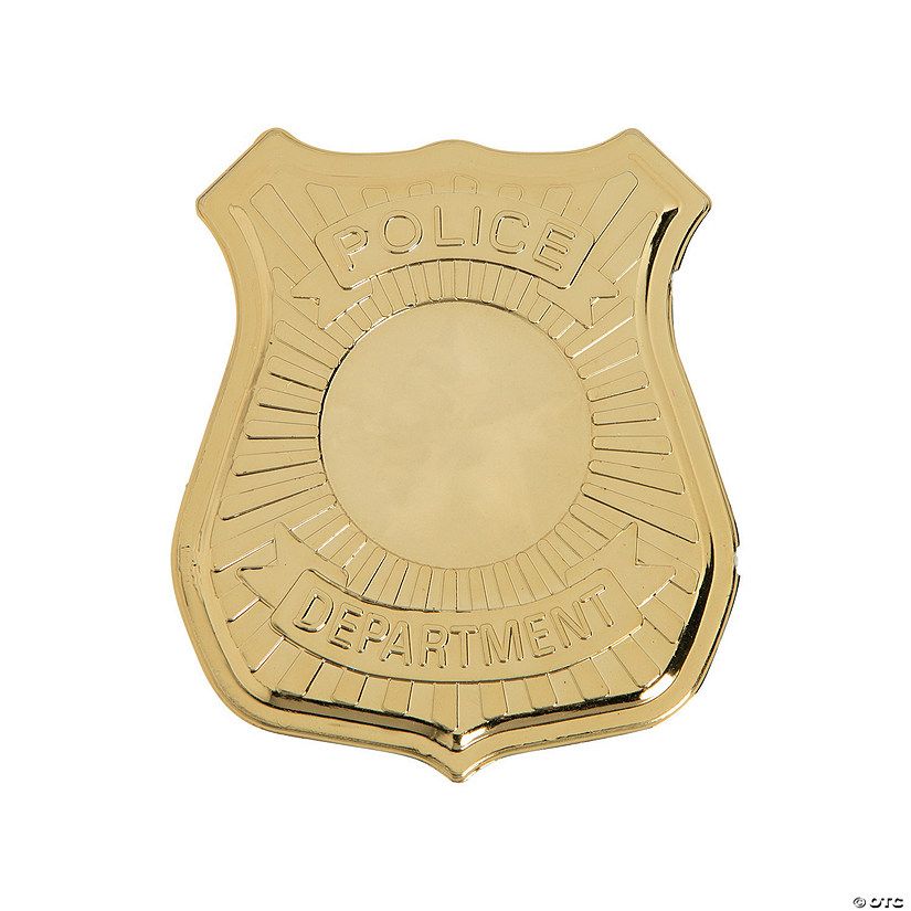 Police Badges- 12 Pc. | Oriental Trading Company