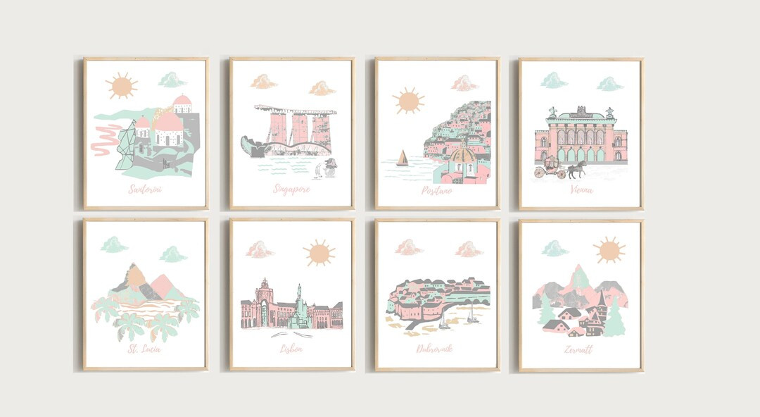 Nursery Travel Theme Nursery Baby - Etsy | Etsy (US)