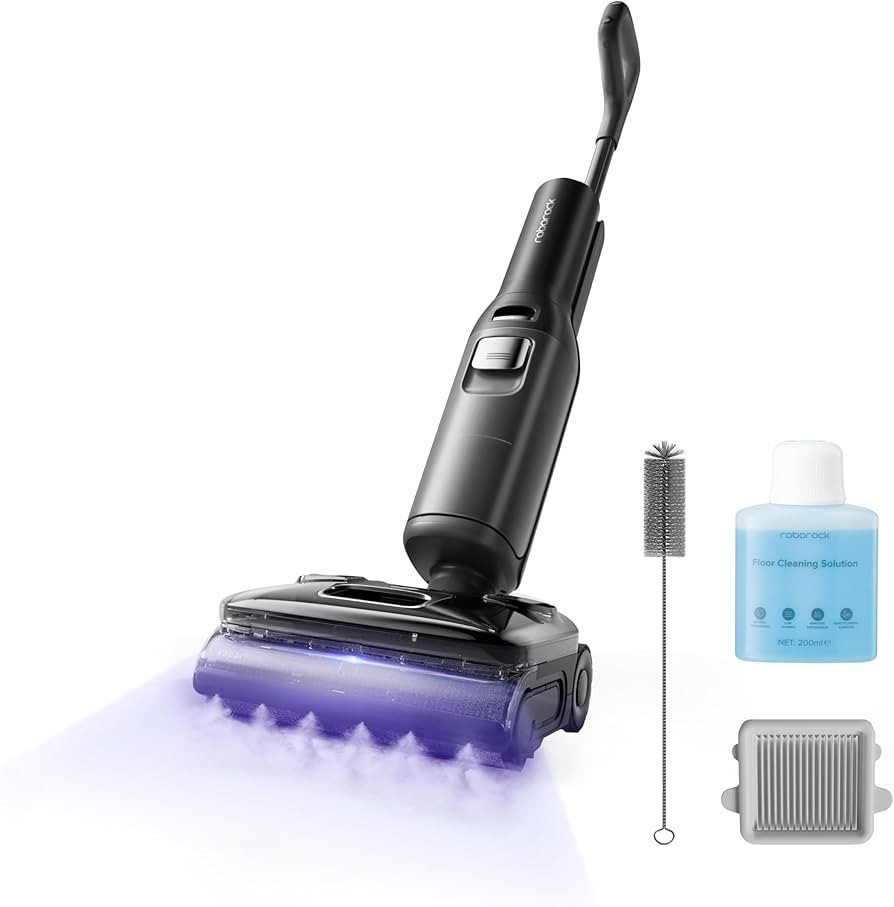roborock F25 Ultra Steam Wet Dry Vacuum Cleaner, 356°F Steam Mop & 187°F Hot Water Cordless Vac... | Amazon (US)