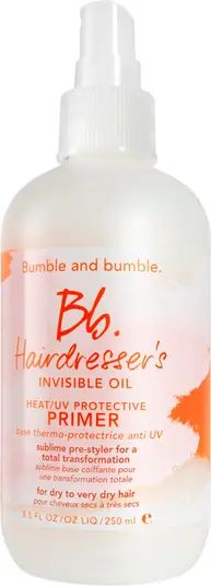 Bumble and bumble. Hairdresser's Invisible Oil Heat/UV Protective Primer | Nordstrom | Nordstrom