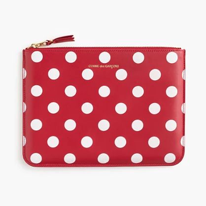 PLAY Comme des Gar ons® polka-dot printed pouch | J.Crew US