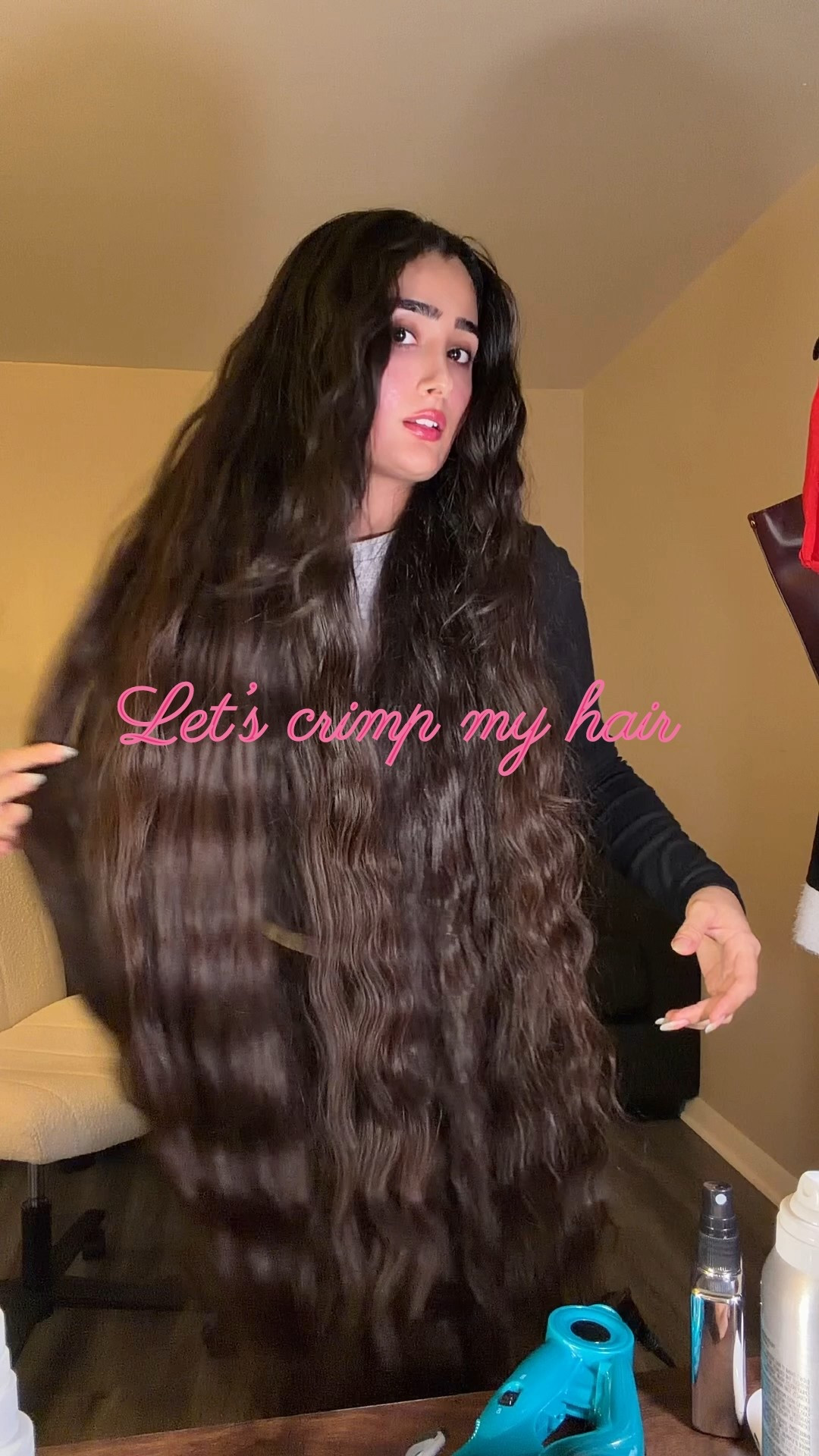 Hair crimp/wave tutorial 🎀🧸

#LTKBeauty #LTKselfcare #LTKHoliday