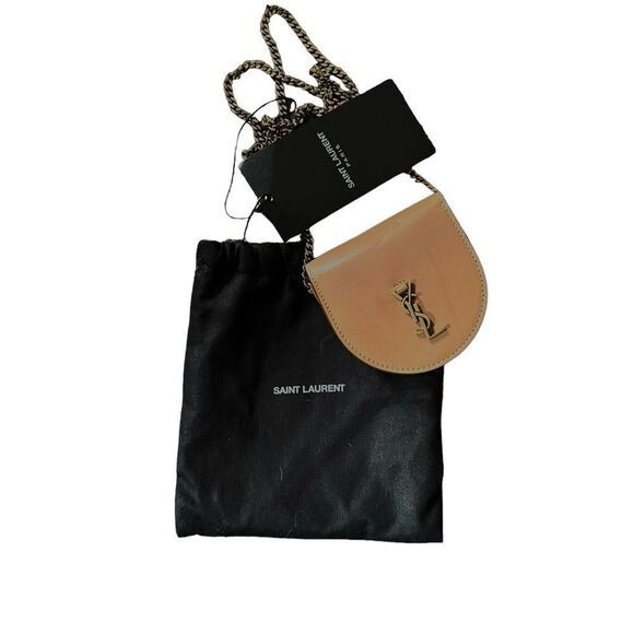NWT YVES SAINT LAURENT Leather Baby Kaia
Wallet on Chain Brown 💯 Authentic YSL | Poshmark