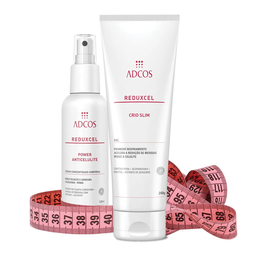 Kit Redutor de Medidas e Flacidez Dupla Ação - Dermocosméticos para o Rosto e Corpo | Loja Adc... | Adcos (BR)