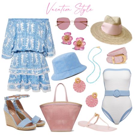 Vacay ready with these blue and pink essentials! Love it. #VacationReady #BeachVibes #SummerEssentials #FashionFinds #VacationOutfit #BlueSwimsuit



#LTKstyletip #LTKswim #LTKshoecrush