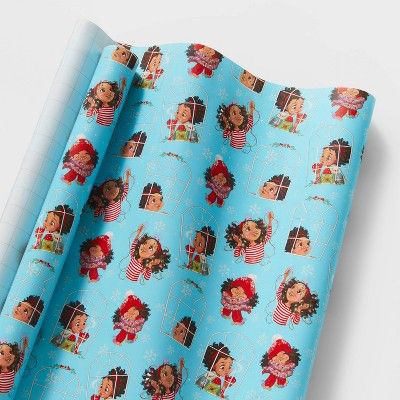 25 sq ft Bea Jackson Girl Gift Wrap - Wondershop&#8482; | Target