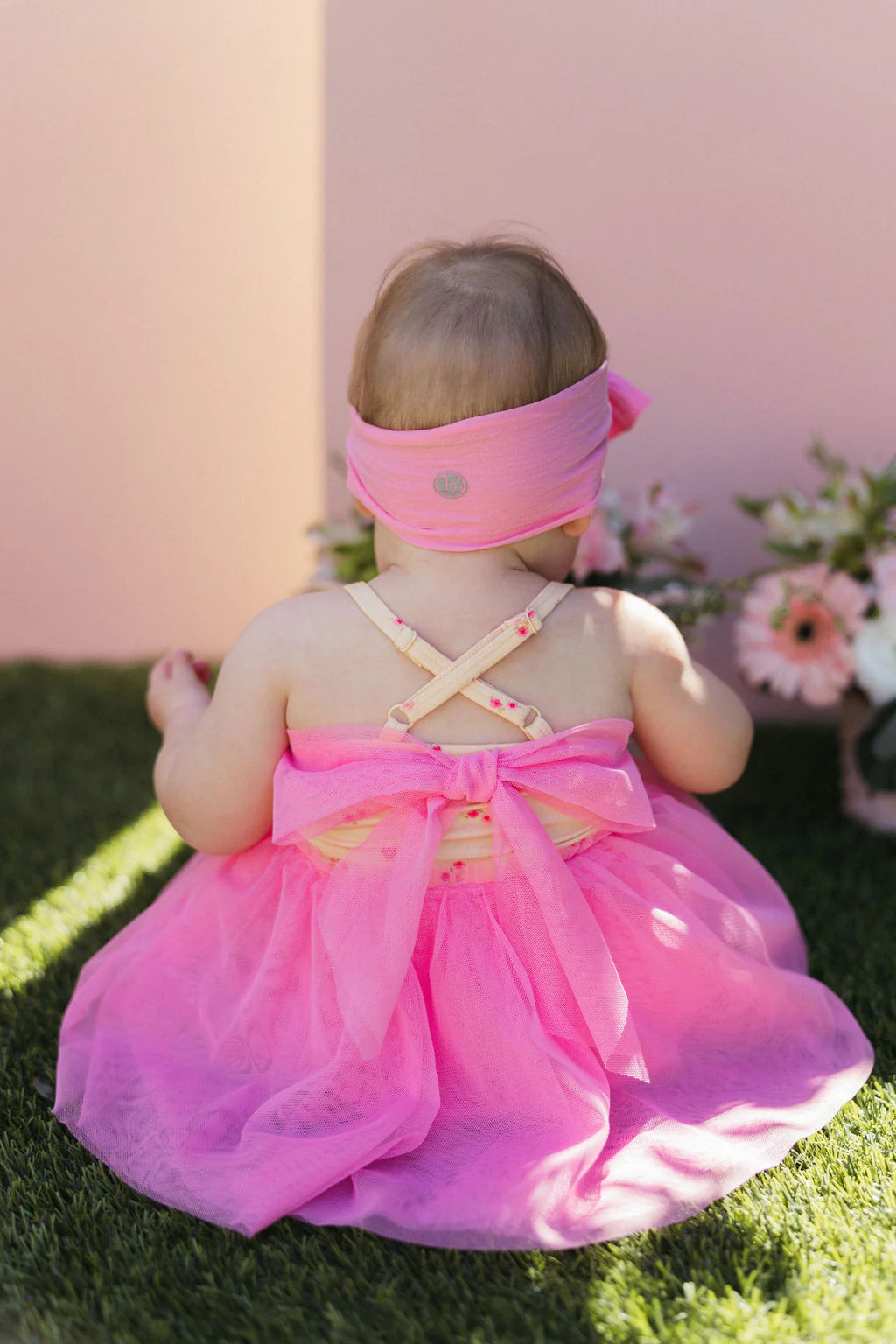 Yellow Floral and Bow Tutu Bodysuit | In My Jammers