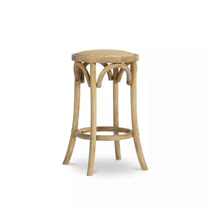 Rae Ratten Seat Backless Counter Stool - Linon | Target