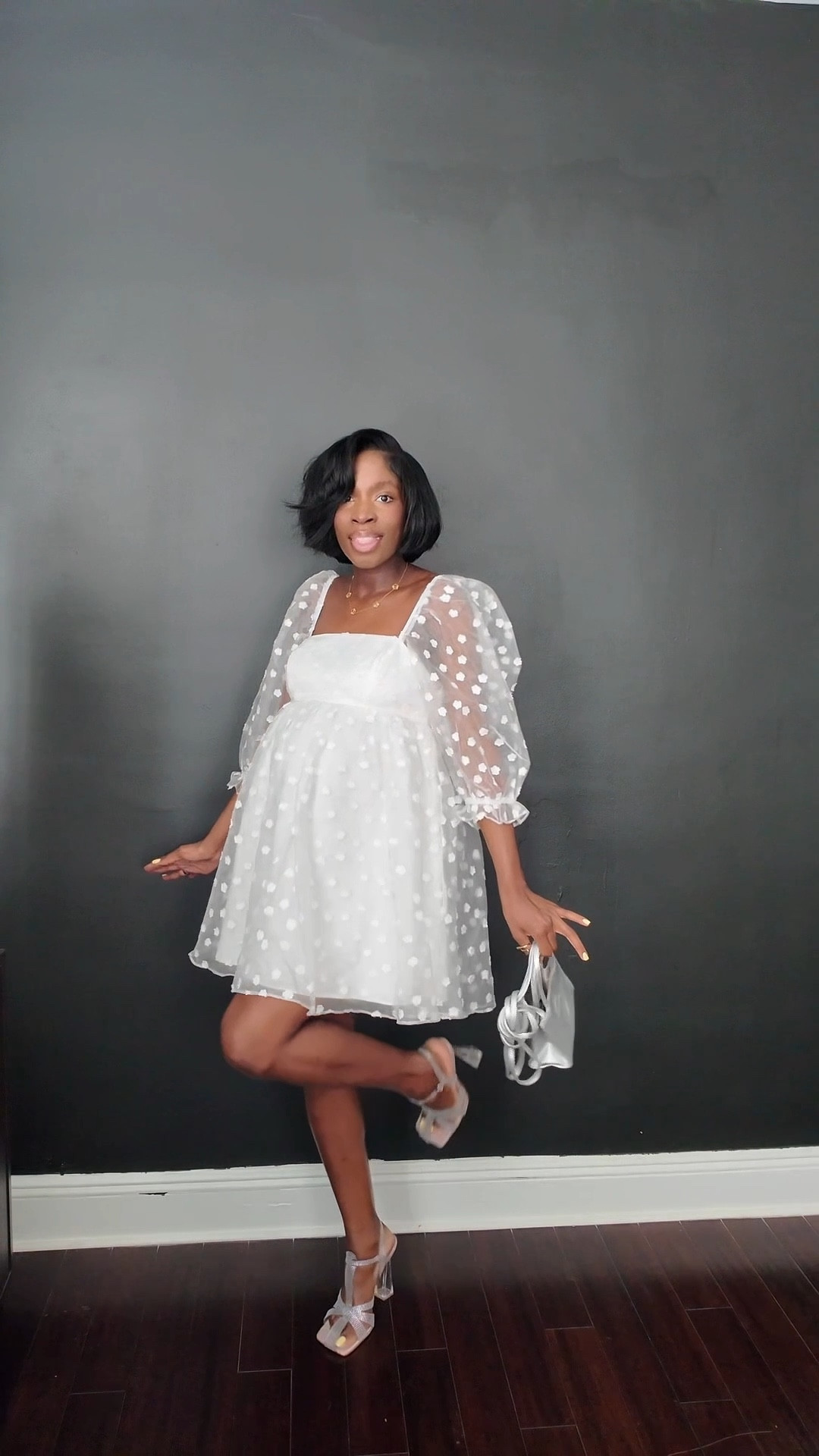 The perfect spring and summer look for an all white party, baby shower, bridal shower, you name it😍🤍🤍🤍 #whitedress #springdress #spring outfitinspo #outfitideas #pregnancystyle

#LTKStyleTip #LTKShoeCrush #LTKBump