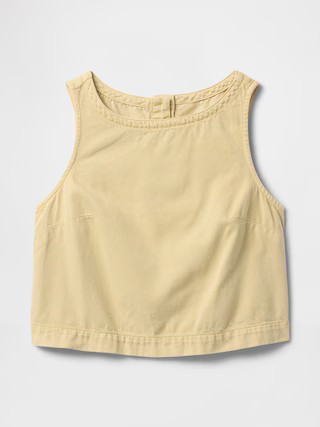 UltraSoft Denim Shell Tank Top | Gap (US)