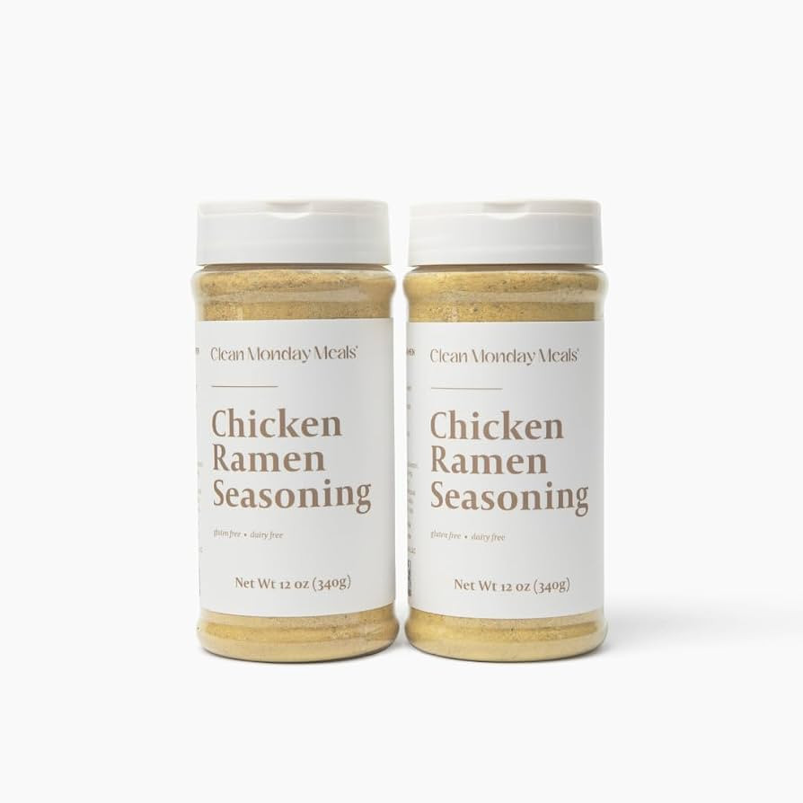 Clean Monday Meals Chicken Ramen Seasoning Mix \u2013 Gluten Free, Dairy Free, Soy Free & Non-GMO... | Amazon (US)