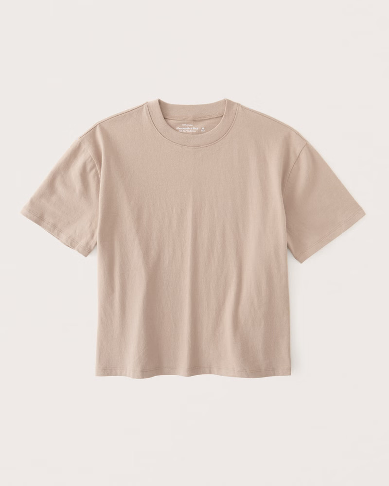 Women's Essential Easy Tee | Women's Tops | Abercrombie.com | Abercrombie & Fitch (US)