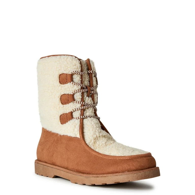 Portland Boot Company Women’s Faux Shearling Tall Boots | Walmart (US)