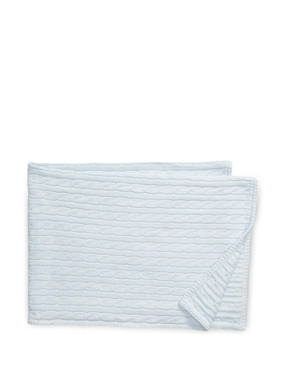 cable-knit blanket | Farfetch Global