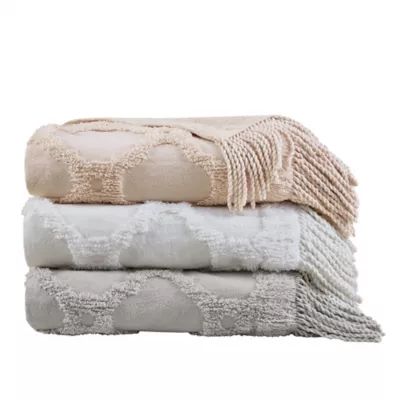 Tufted Throw Blanket  | Bed Bath & Beyond