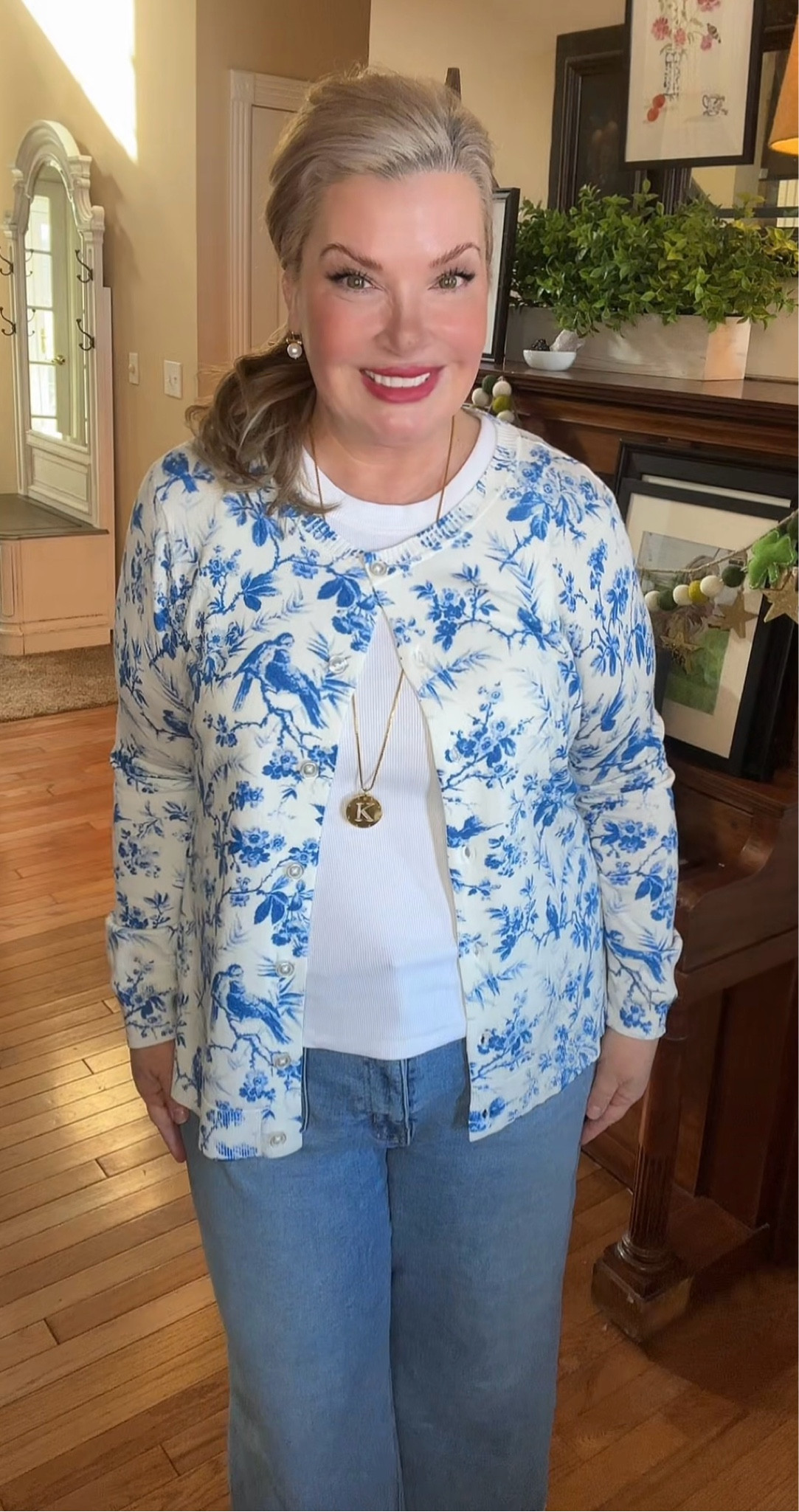 Toile Cardigan

#LTKPlusSize #LTKSeasonal #LTKBeauty