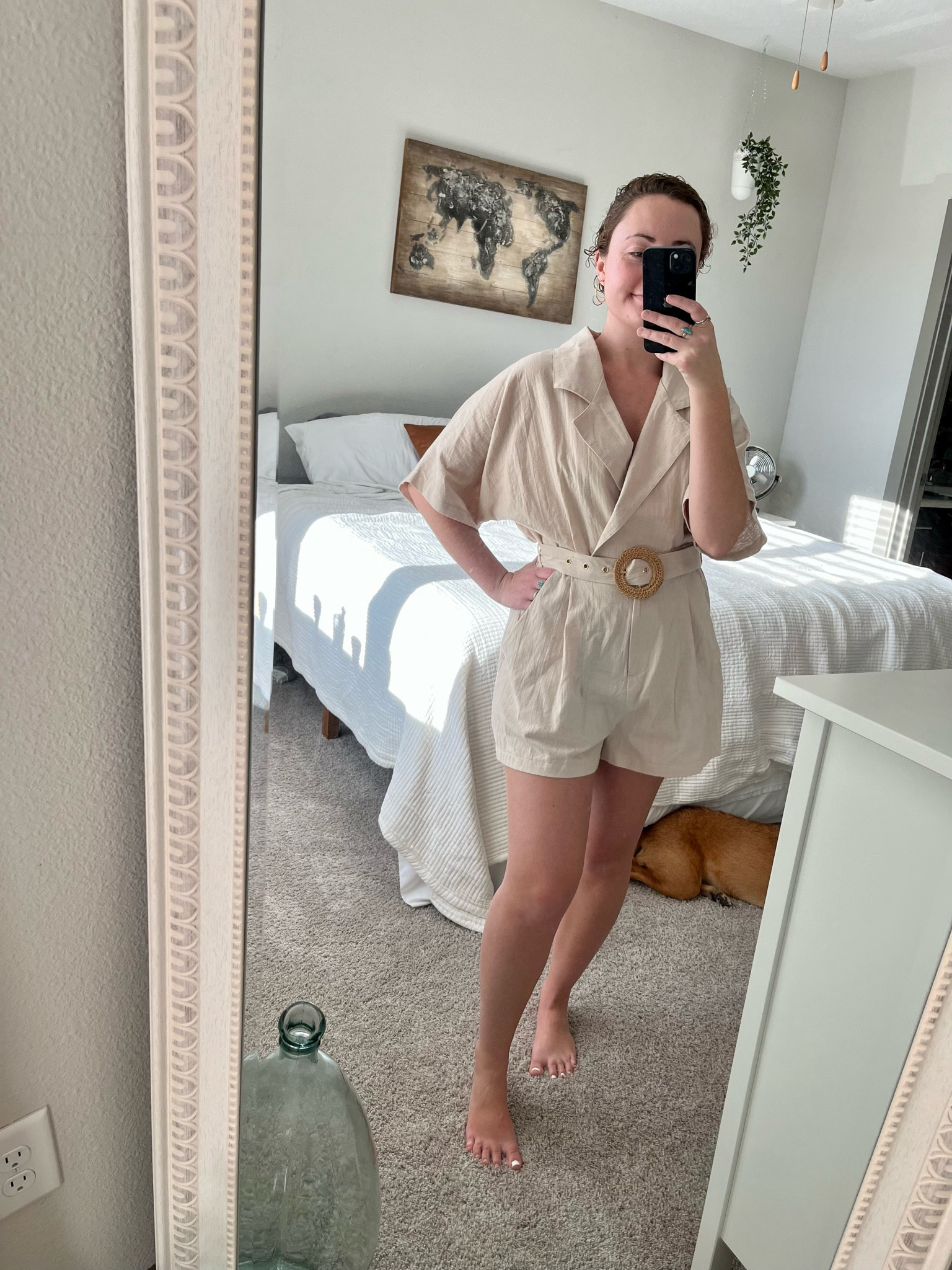 I am in love with this romper, especially the belt it comes with.

Wearing a size 6 but I probably could’ve done a size 4. Fits a bit oversized 

#outfit #outfitinspo #summer #summerstyle #romper #showpo #neutral #neutralinspo

#LTKFind #LTKstyletip #LTKfit