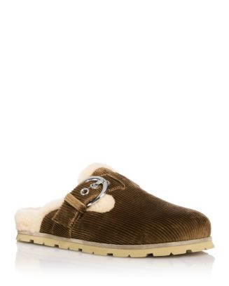 Women's Chrystie Shearling Clogs | Bloomingdale's (US)