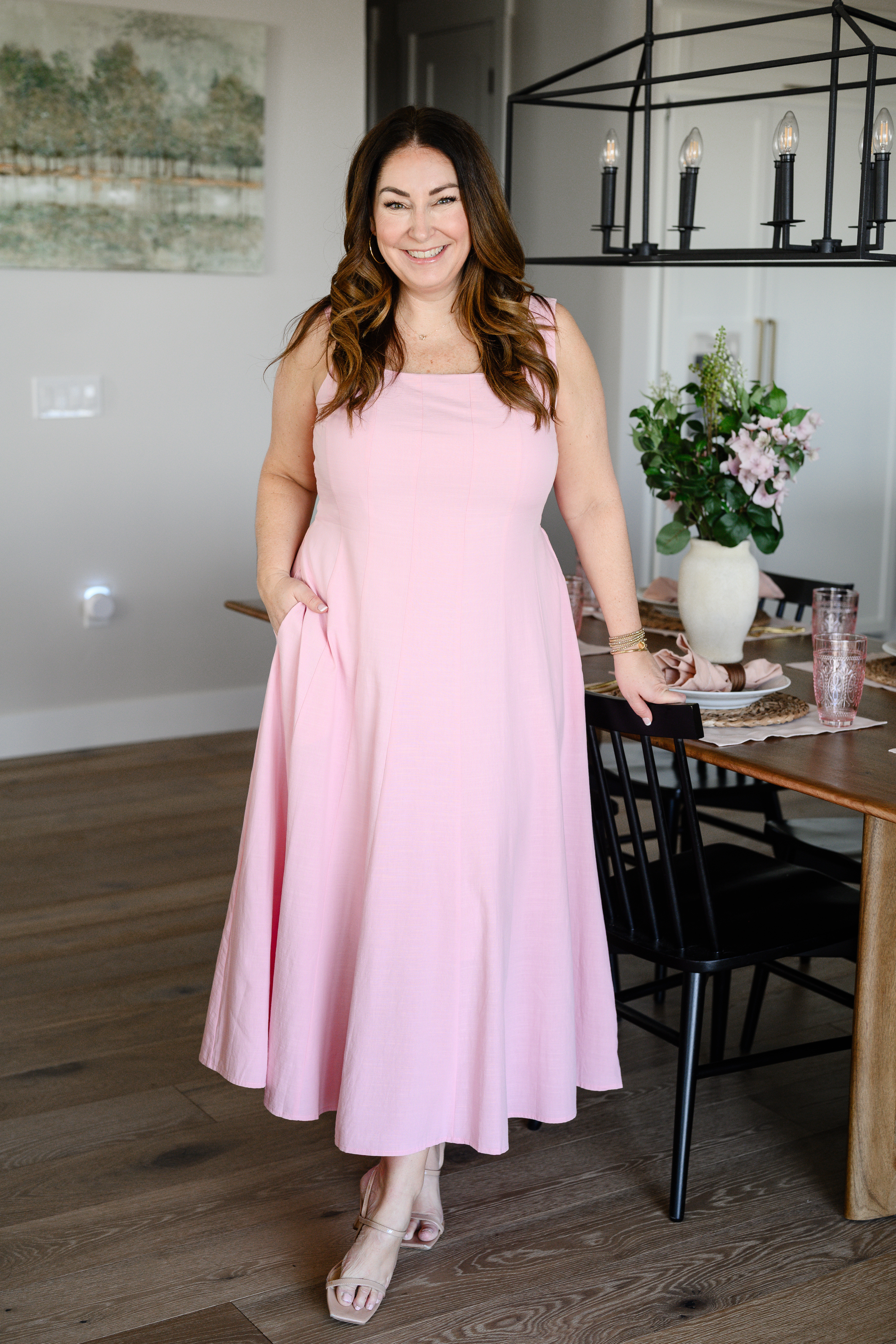 Pink Spring Maxi Dress Spring Home tts, L

 

#LTKStyleTip #LTKMidsize #LTKHome