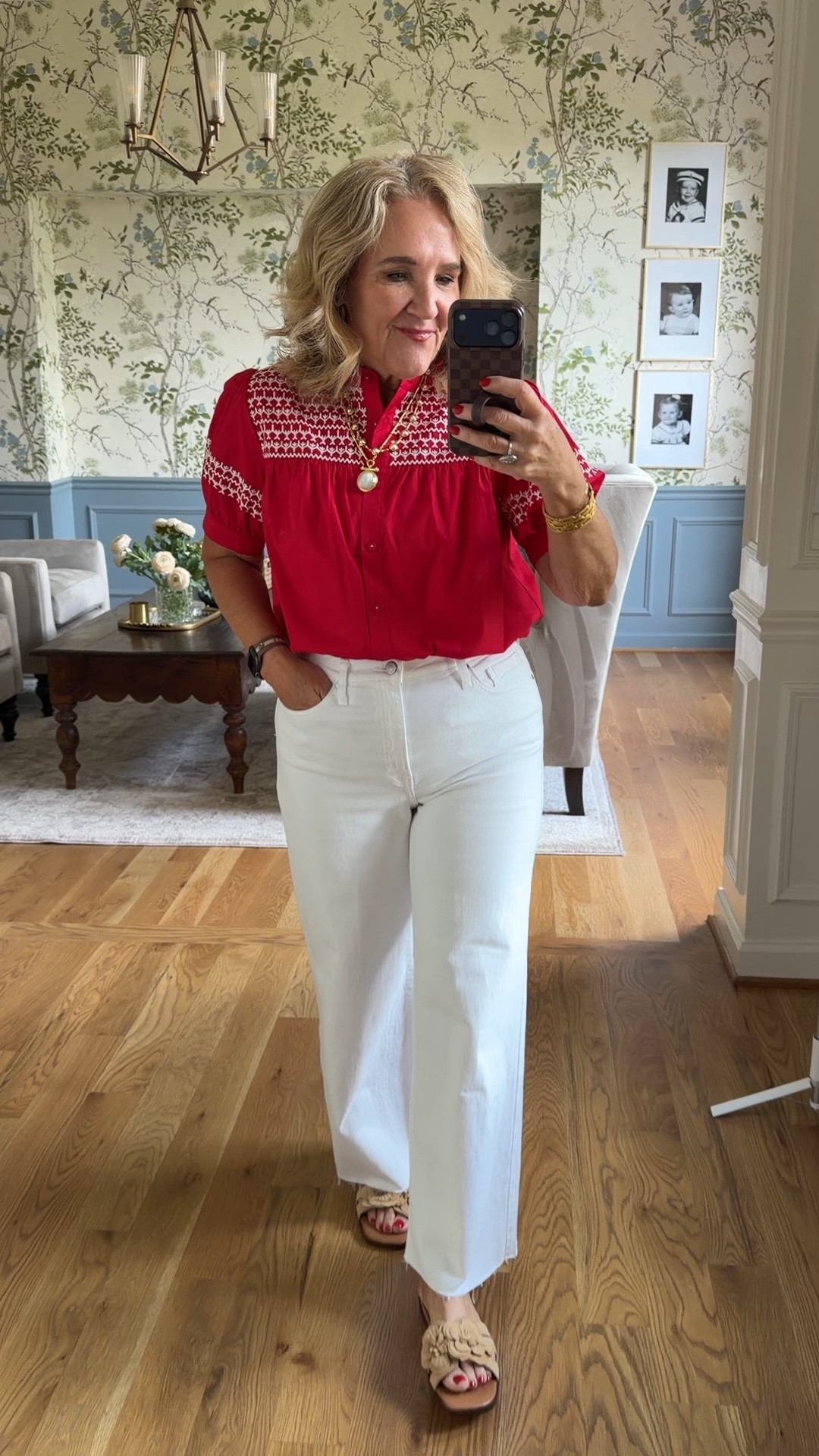 Julie Vos sample sale is live! 
Linking some of my favorites 

Avara latest summer collection 
15% off code good 1x NANETTE20
Blouses and dresses size medium 
Jeans size 29
Don’t miss the accessories 
This could be a work dress or even a wedding guest dress 
Summer dresses summer casual outfits red white blue outfits

#LTKOver40 #LTKootd #LTKSeasonal

#LTKWorkwear #LTKWedding

#LTKSaleAlert