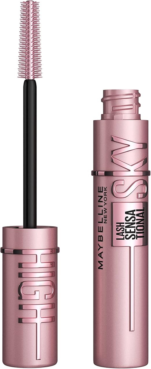Maybelline NY Lash Sensational Sky High Máscara de Cílios Lavável, Escova Flexível, Alongamen... | Amazon (BR)