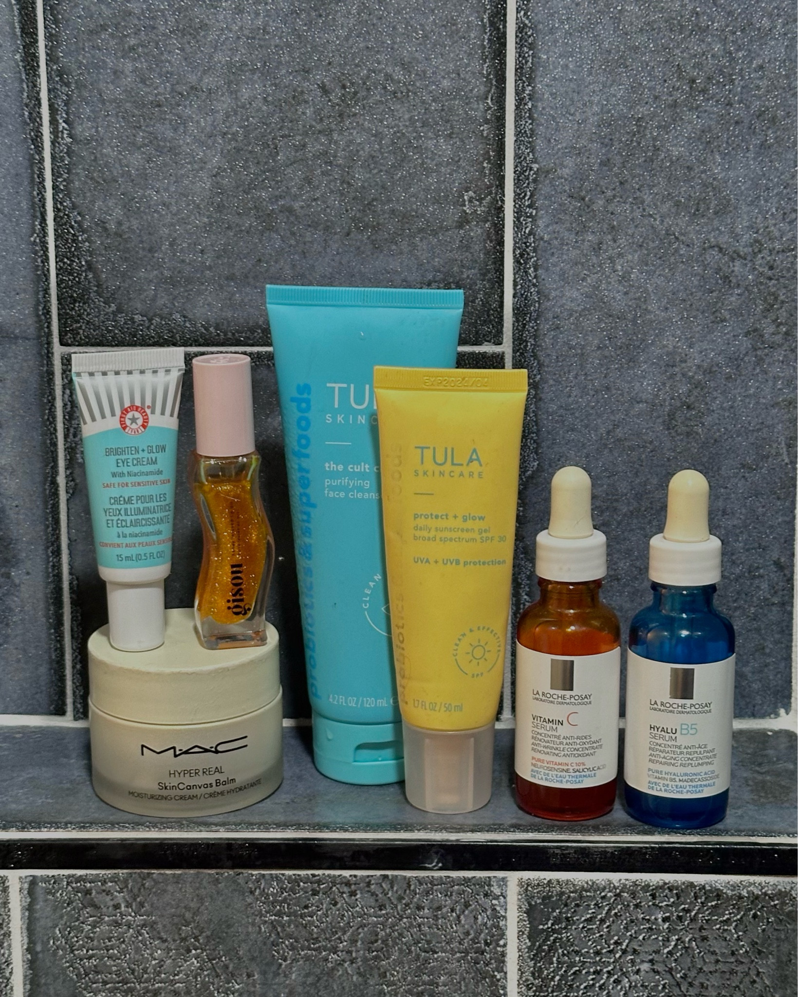 my go-to skincare products 🤍 I use these in my morning routine to give my skin a natural glow !! I’ve been using Tula skincare for years & I love it so much + La-Roche Posay vitamin C & hyaluronic acid are soo important in my skin care routine. Both have made my face look so much brighter and smoother. 1000% recommend these products !!! found on Ulta, Sephora, & Amazon  #skincare #skincareroutine 

#LTKGiftGuide #LTKCyberWeek #LTKfindsunder50