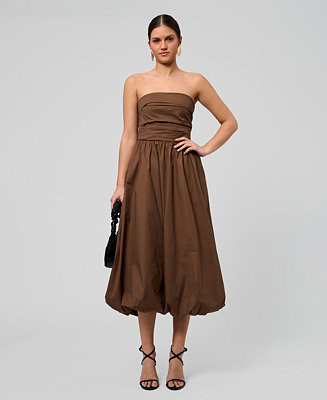 Women's Rosalie Strapless Midi Dress | Macy's