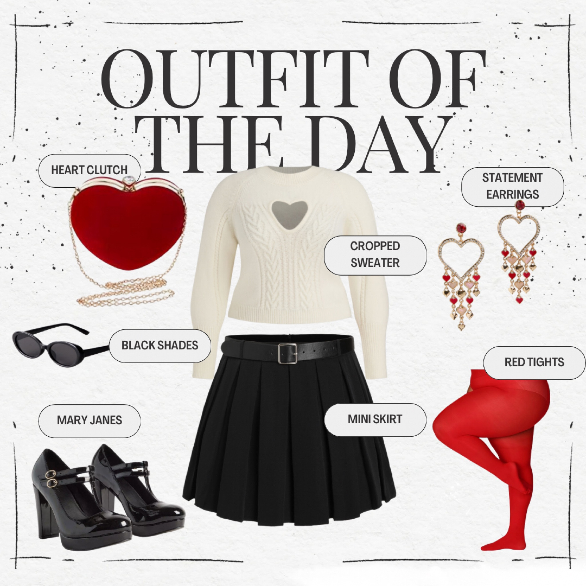 Not feeling ready for Valentine’s Day?? Don’t worry! I’ve got you covered. Over the next two weeks, I’ll be sharing photos AND videos of 7 Valentine’s Day Outfits on a Plus Size Body. Here’s Day 1! Make sure you’re following me to see how it turns out.

For sizing, I’m wearing a size 24 in the knit sweater and pleated mini skirt, a size 5X/6X in the red tights and a size 12W in the Mary Janes. 

#LTKItBag #LTKStyleTip #LTKPlusSize