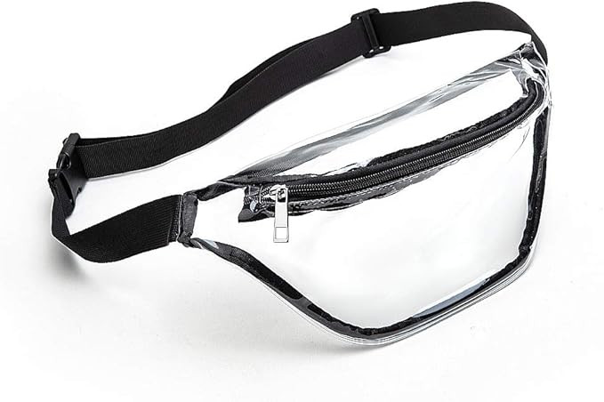 Clear Fanny Pack Women, Waterproof Small Clear Waist Bag Cute Waist Pack with Adjustable Strap, C... | Amazon (US)
