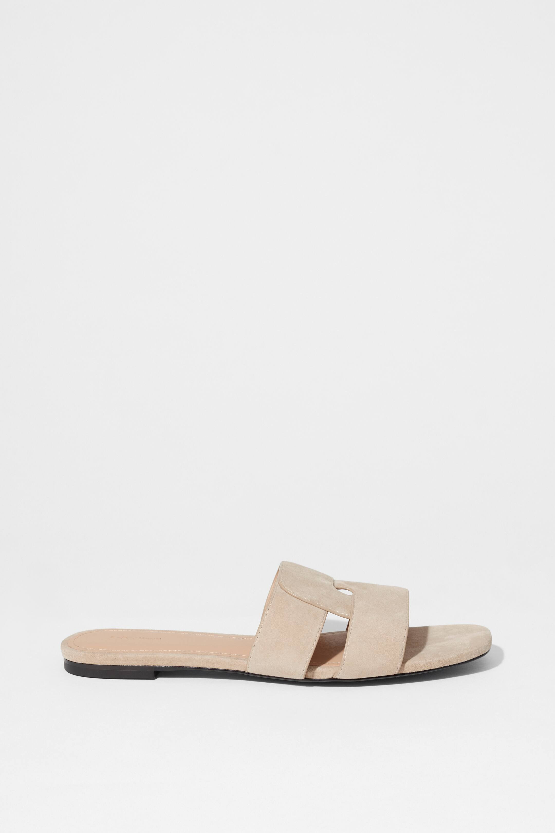 Leather Slides | H&M (UK, MY, IN, SG, PH, TW, HK)