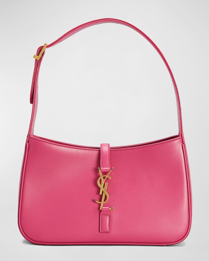 Saint Laurent YSL Soft Leather Hobo Shoulder Bag | Neiman Marcus
