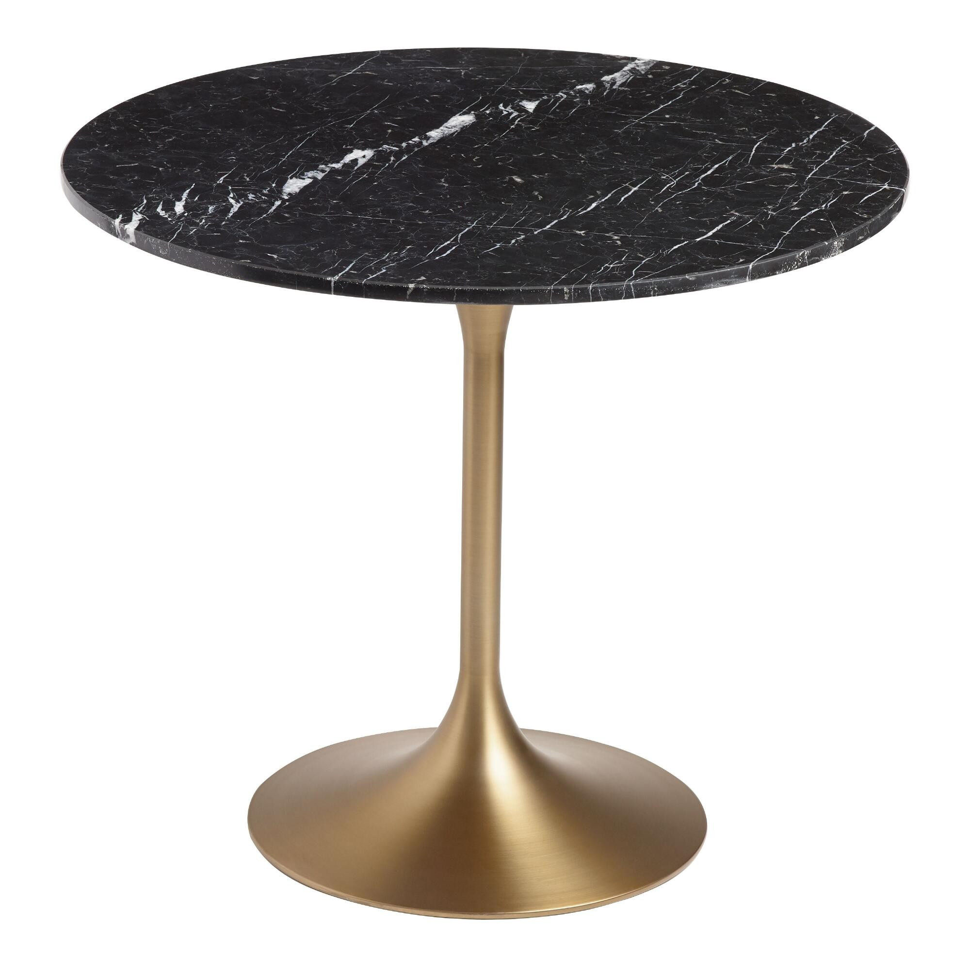 Marble Top Leilani Tulip Dining Table | World Market